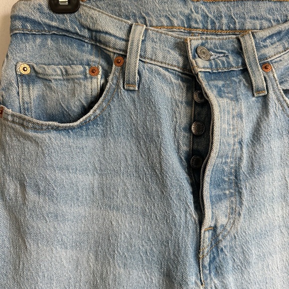 Levi's Men's Light Blue Straight Jeans - Picture 3 of 6